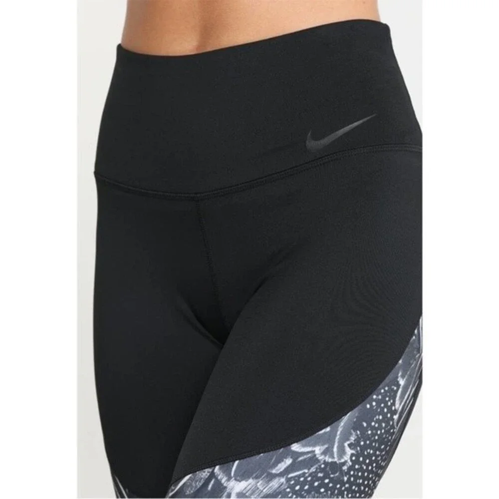 Nike Women's Dri-Fit Power Hyper Tight Fit Flutter Print Leggings, Size S